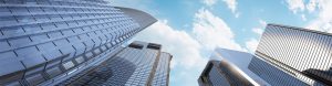Fortune 500 Companies | Looking at sky thru skyscrapers | Cost Control Associates