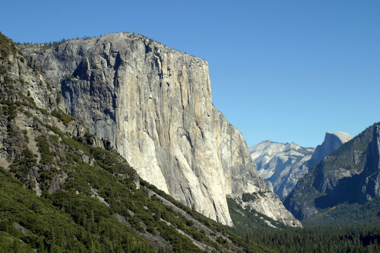 El Capitan mountain at Yosemite National Park