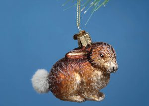 gifts that save energy and reduce waste | bunny tree ornament | Cost Control Associates